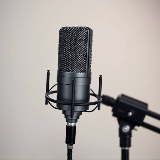 Microphone de qualité studio