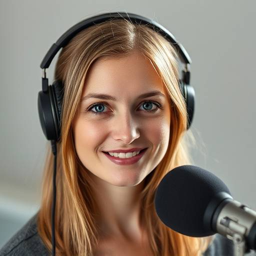 Photo de Sophie Martin, ingénieure du son principale